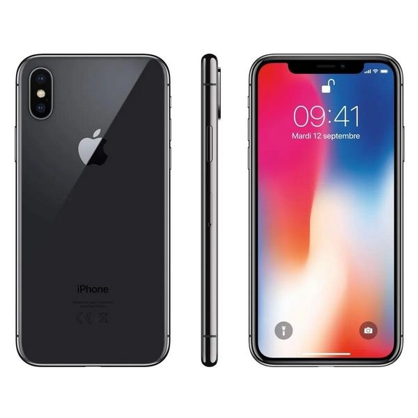 iPHONE X (3GB/64GB) Black Refurbished Grade A