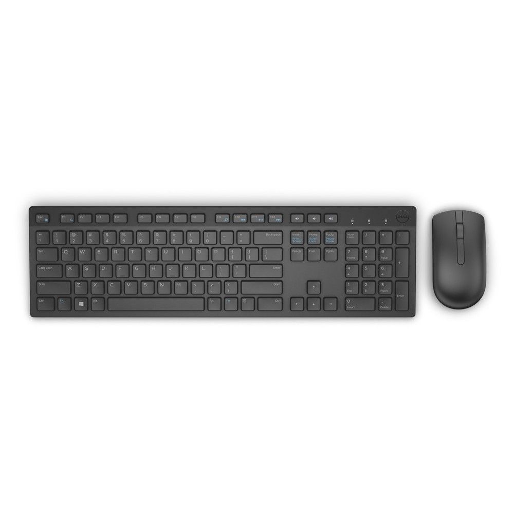 Dell KM636 Greek Wireless Black Πληκτρολόγιο & Ποντίκι