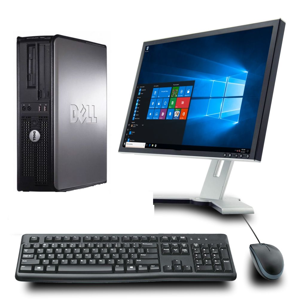 PC SET Dell optiplex 320, Οθόνη 17', ενσύρματο πληκτρολόγιο & ποντίκι